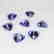 5.14 Ct 7 Loose Tanzanites Trillion Necklace Set - 2