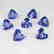 5.14 Ct 7 Loose Tanzanites Trillion Necklace Set - 3