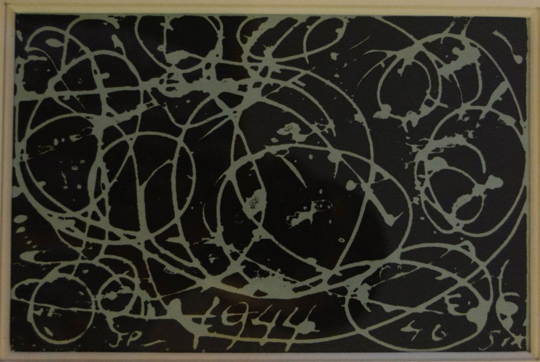 Jackson Pollock - 1944 Greeting Card (1 of 9)