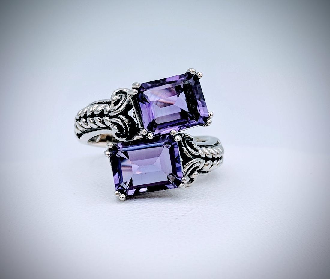 Sterling Silver Amethyst Ring (1 of 4)