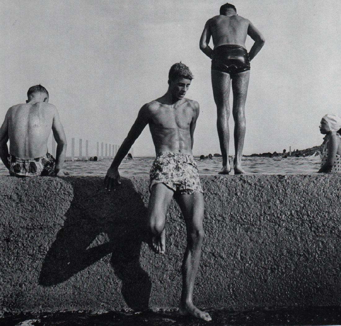 MAX DUPAIN - Newport, 1952: Artist: MAX DUPAIN Print Title: Newport, 1952 Medium: Sheet-Fed Gravure Printing Date: 1978 Printed in Great Britain Image Size: 7 X 6.5 inches Max Dupain (1911-1992) was an Australian modernist photo