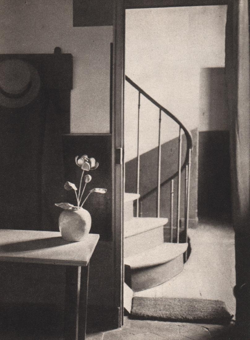 ANDRE KERTESZ - At Mondrian's, Paris 1926: Artist: ANDRE KERTESZ Print Title: At Mondrian's, Paris 1926 Medium: Sheet-Fed Gravure Printing Date: 1966 Printed in Czechoslovakia Image size approx. 4.25 x 5.5 inches Andre Kertesz (1894-1985) born