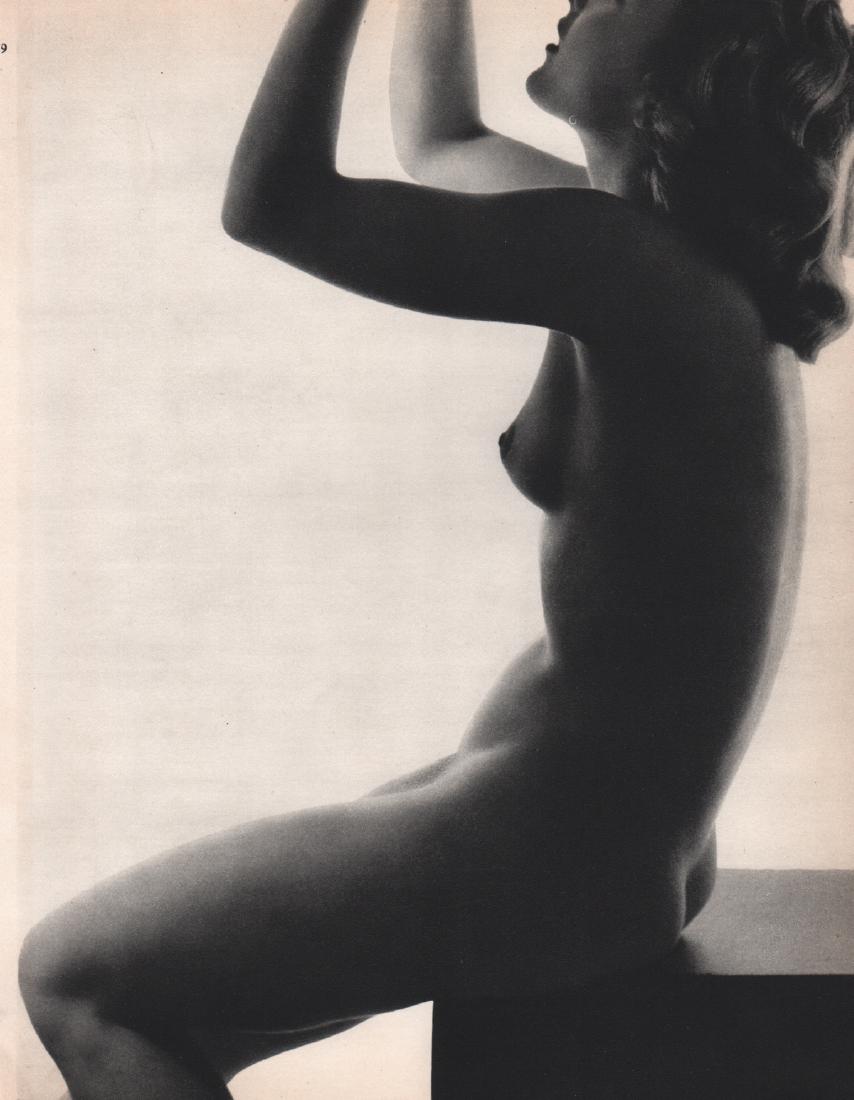 LUCIEN LORELLE - Nude: Artist: LUCIEN LORELLE Print Title: Nude Medium: Sheet-fed Gravure Printing Date: 1960 Printed in France Image Size: 7 x 9.5 inches Lucien Lorelle (1894-1968) was one of the great photographers of th