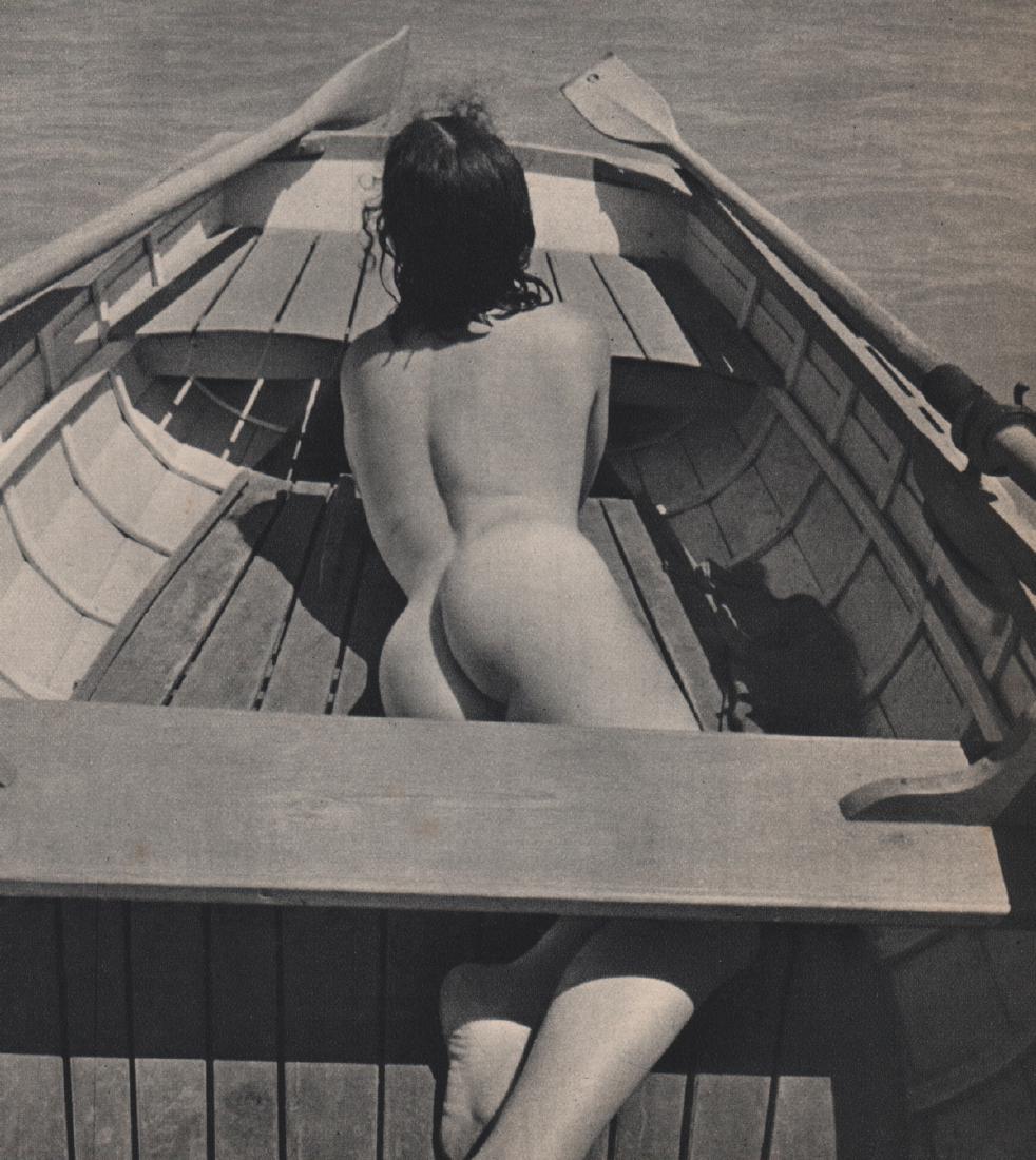 ANDRE STEINER - Nude: Artist: ANDRE STEINER Print Title: Nude Medium: Sheet-Fed Gravure Printing Date: 1950s Printed in France Image Size: 6.5 X 7.5 inches Andre Steiner (1901-1978) was a Hungarian Jew who came to Paris to