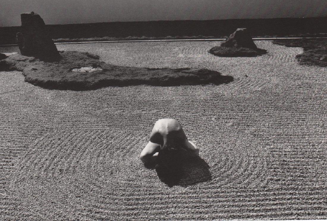 PHILIP PORCELLA - Zen: Artist: PHILIP PORCELLA Print Title: Zen Medium: Photo-engraving Printing Date: 1989 Printed in Hong Kong Image Size: 8.5 X 5.5 inches Please note that this lot has a confidential reserve. When you le
