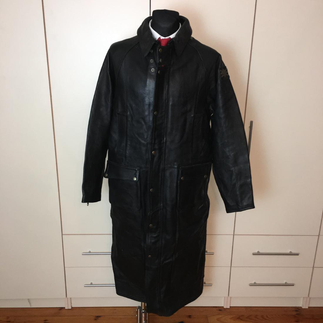 Men’s HEAVY DUTY Black Long Heavy (9kg / 22lbs) Leather (1 of 10)