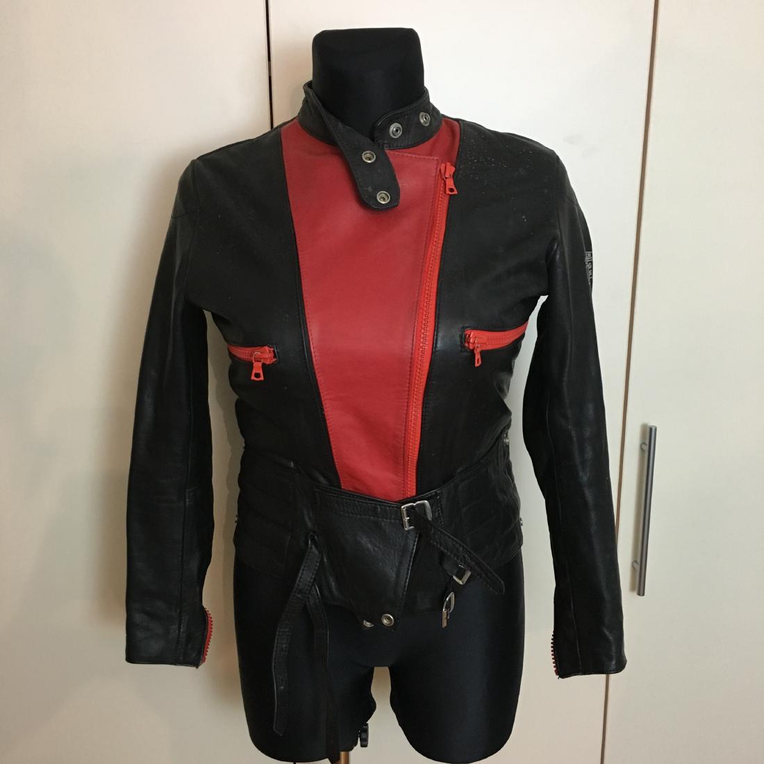 Women’s GRATZER Motorcycle Leather Jacket Size L / US (1 of 10)