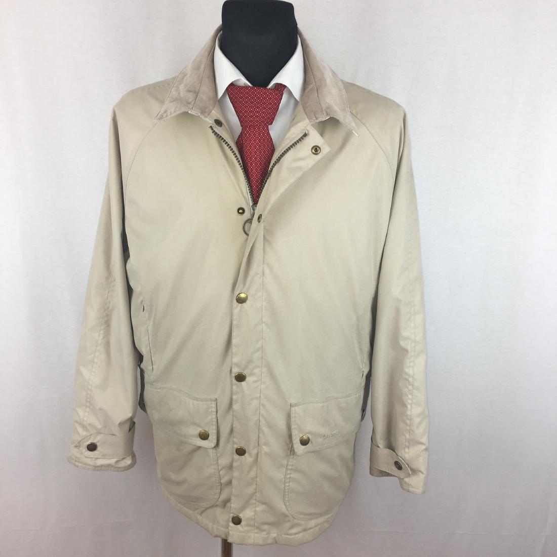 Mens Barbour BEAUCHAMP TRAVEL Jacket Coat Size L (1 of 10)