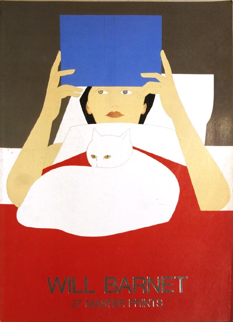 Will Barnet 27 Master Prints - 1979: Artist: Barnet, Will Title: Will Barnet 27 Master Prints - 1979 Printing Date: 1979 Medium: Book Size: 16 x 11.5 inches "Will Barnet 27 Master Prints" by Will Barnet, 1979 Unsigned Book. Paper size is
