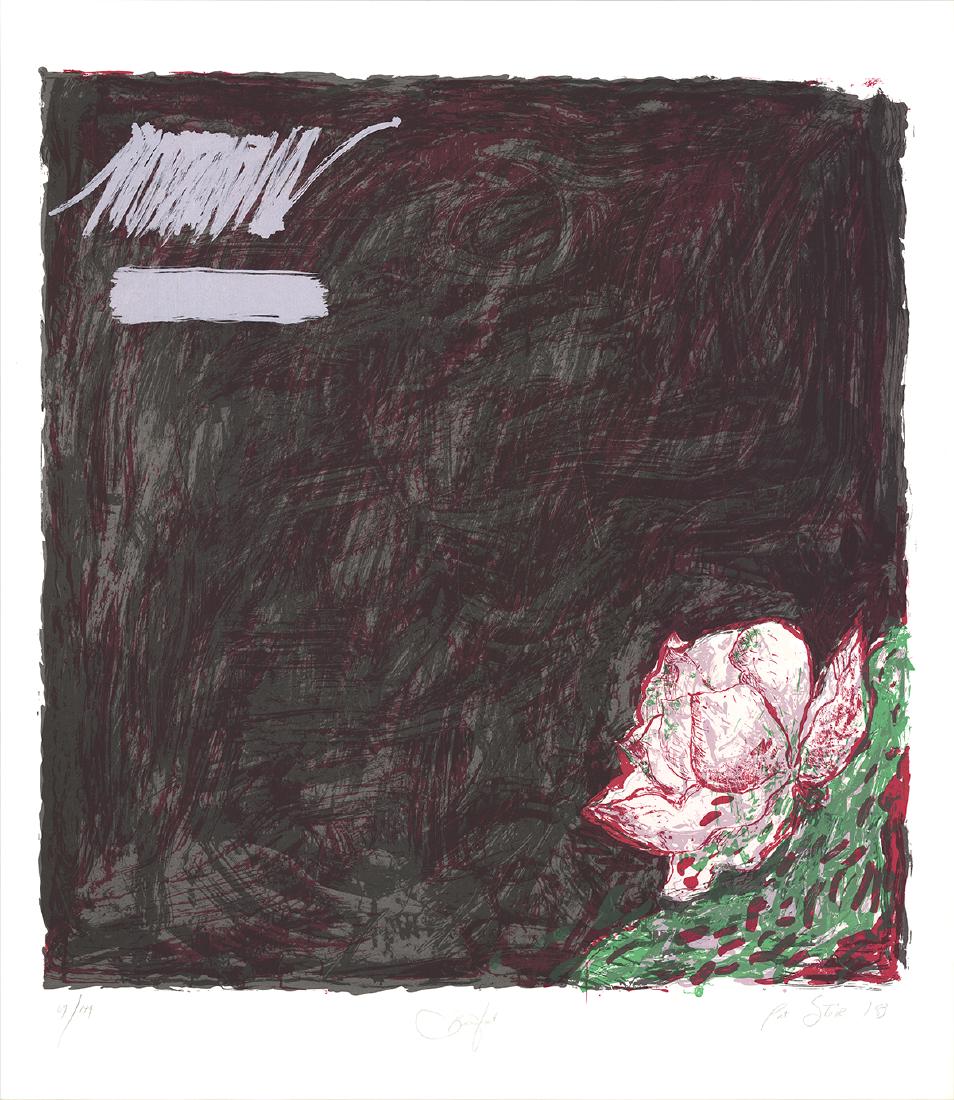 Pat Steir - Bread Fruit - 1983 - SIGNED (1 of 1)