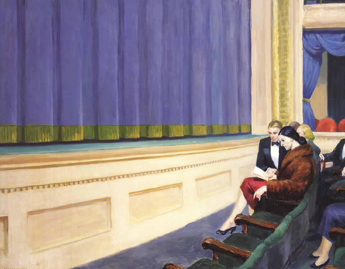 Edward Hopper - First Row Orchestra - 1994 (1 of 1)