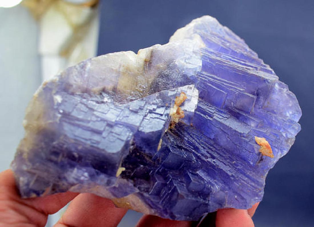 Purplish Flourite Specimen From Baluchistan Pakistan (1 of 3)