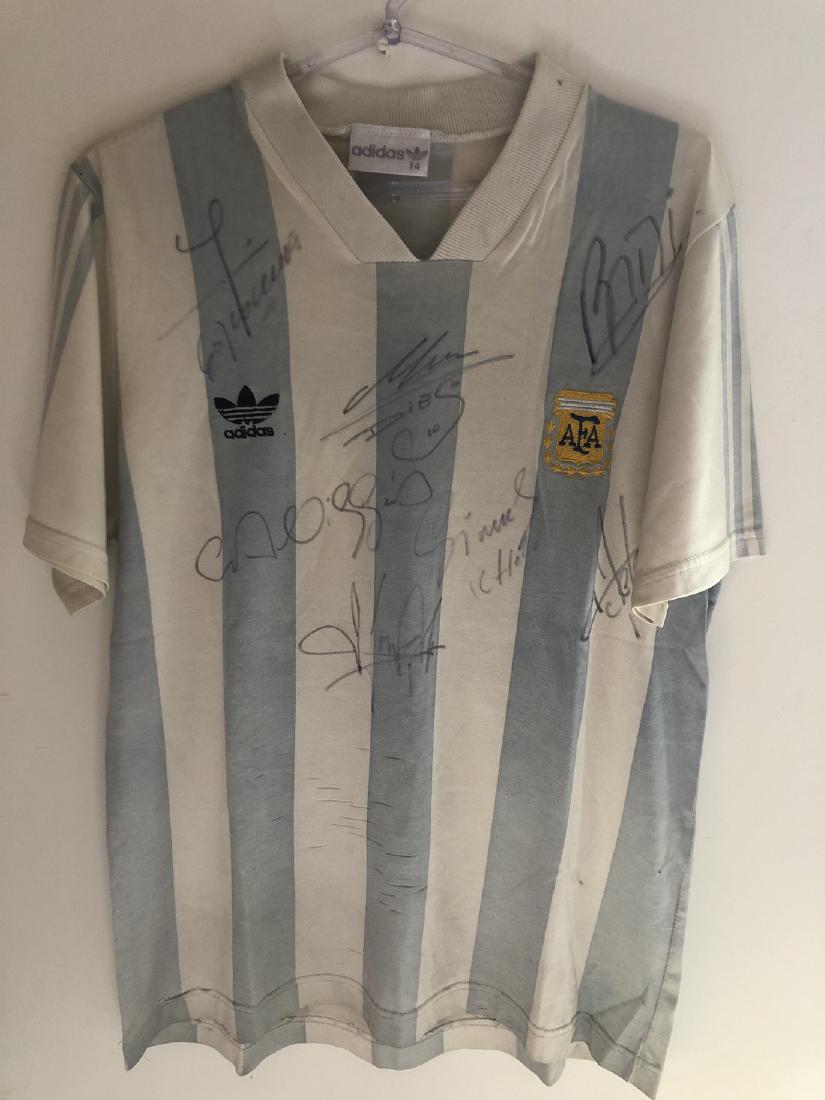 Argentina #10 Maradona Game Worn Jersey 1993 (1 of 8)