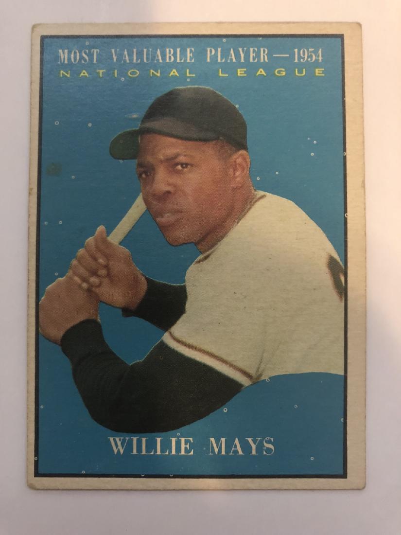 1961 Topps #482 Willie Mays Beckett Value $50 (1 of 2)
