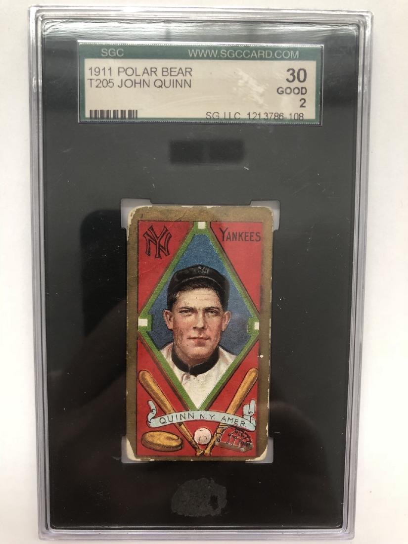 SGC 3 1911 T205 #160 John Picus Quinn Beckett Value (1 of 2)