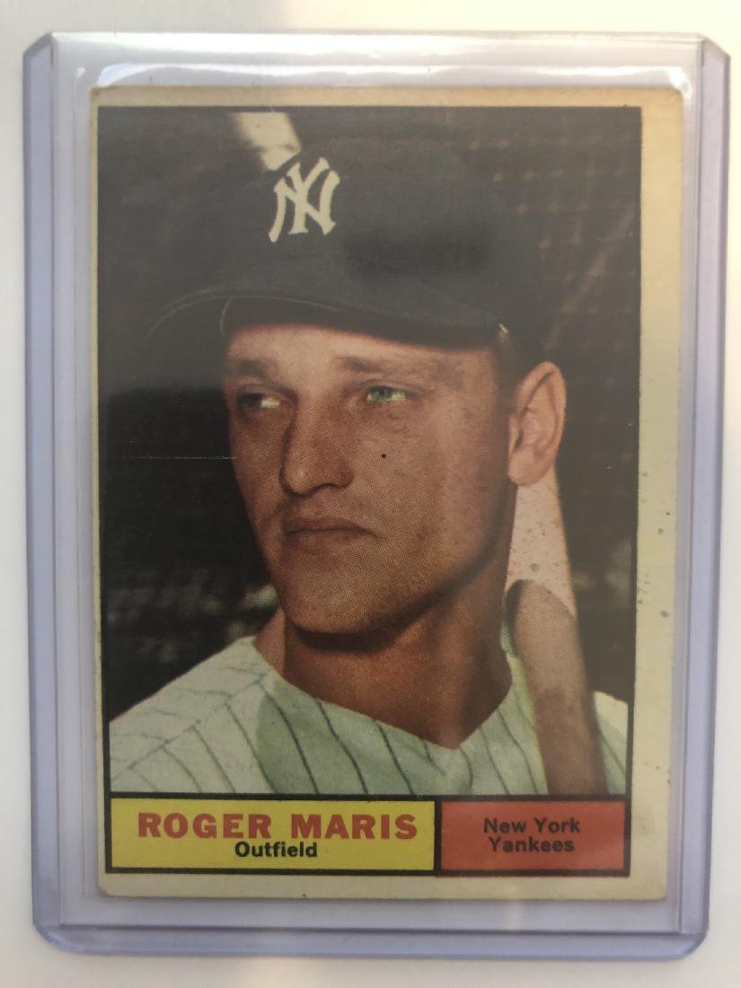 1961 Topps #2 Roger Maris Beckett Value $250 (1 of 2)