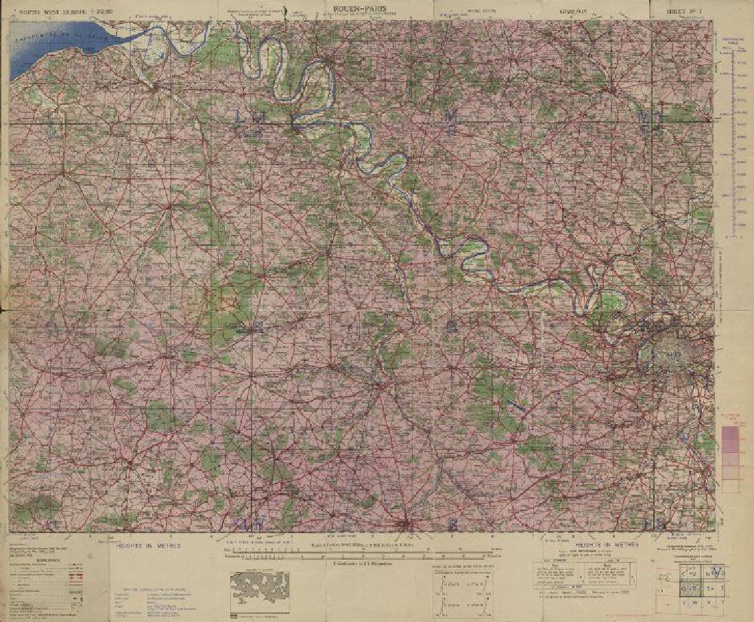 Normandy/Ile de France. World War 2 pre-D-Day military (1 of 3)