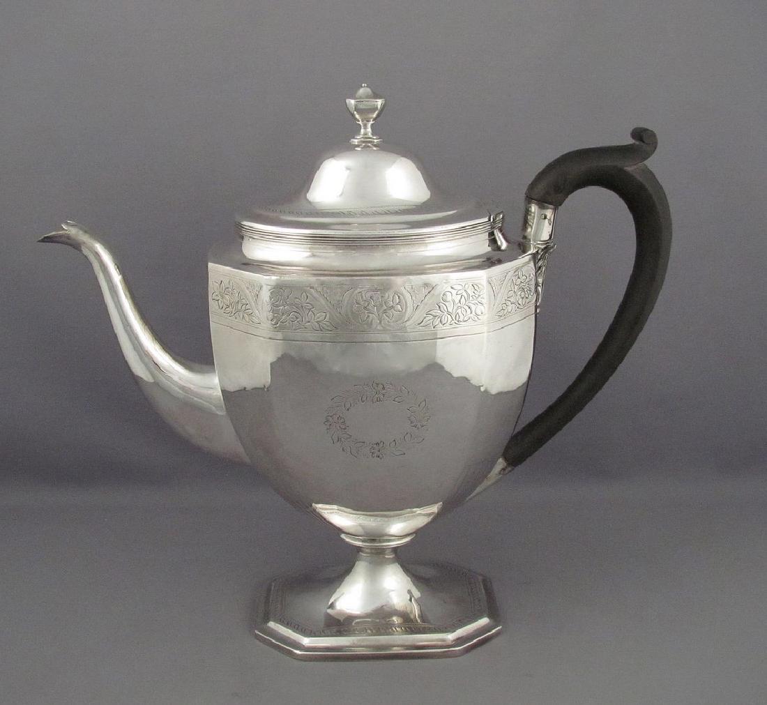 George III Silver Coffee Pot (1 of 4)