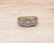 VINTAGE 1.25 CTW DIAMOND BAND IN 18 KARAT WITH BRITISH - 3