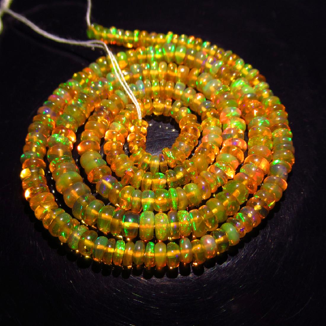 28.40 Ct Genuine Drilled loose Opal Beads Set - 237 (1 of 3)