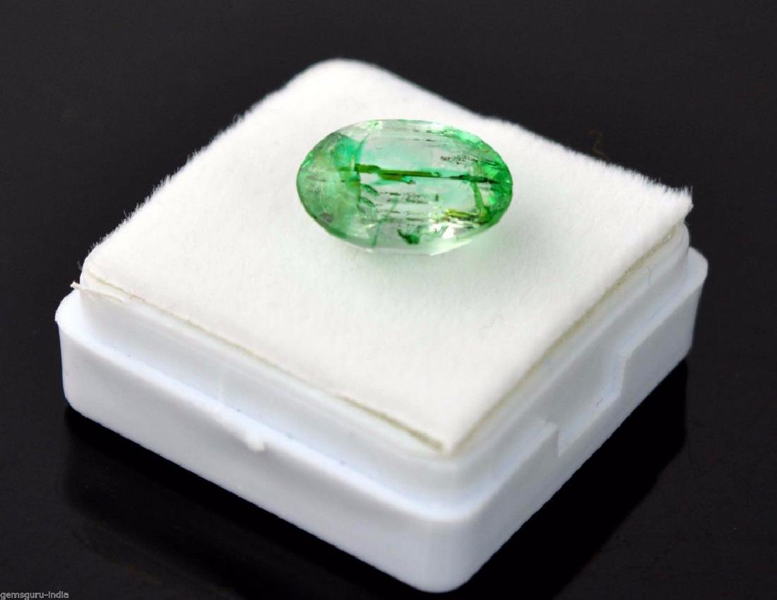 5.90 Ct Natural Green Emerald (1 of 2)