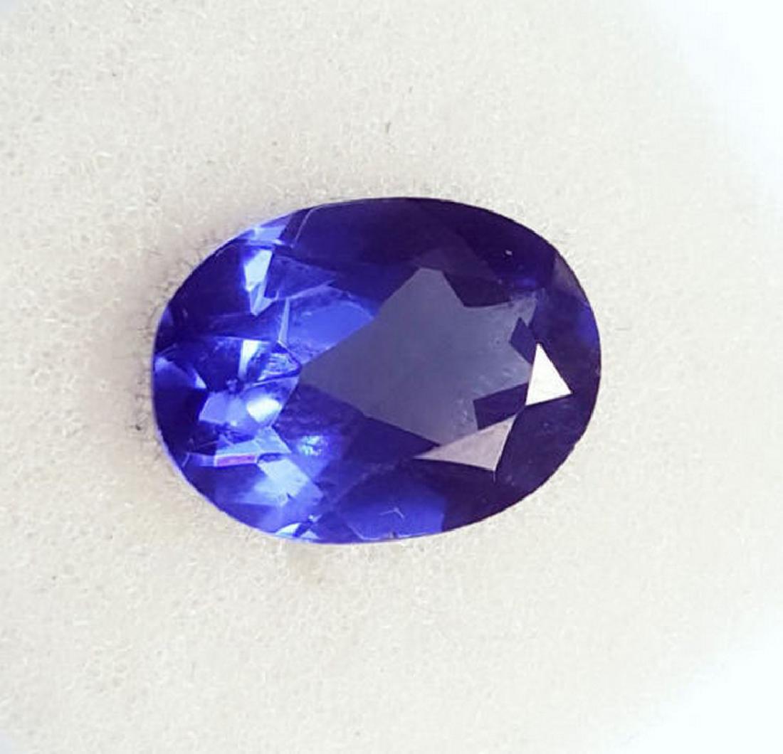 5.92 Ct Natural Tanzanite Certified GGL (1 of 4)