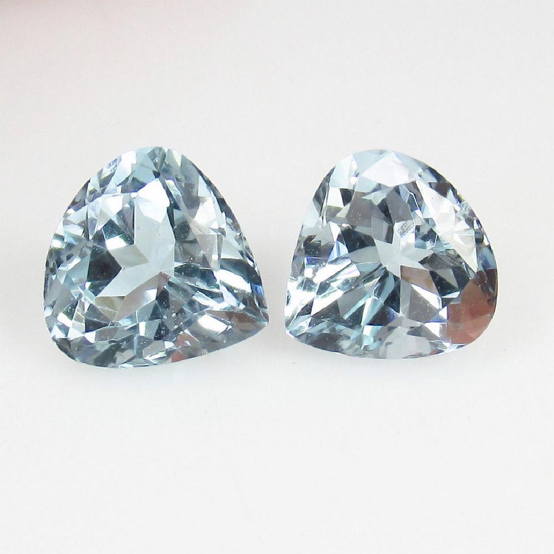3.30 Ct Genuine Loose Pear cut Aquamarine Matching Pair: Item: 3.30 Ct Genuine Loose Pear cut Aquamarine Matching Pair Brand: Natural Aquamarine Pair Stone Clarity: VVS Gemstones: Aquamarine Carat Weights: 3.30 Size/Dimensions: 8.00 x 8.00 x 5.30 mm Additio