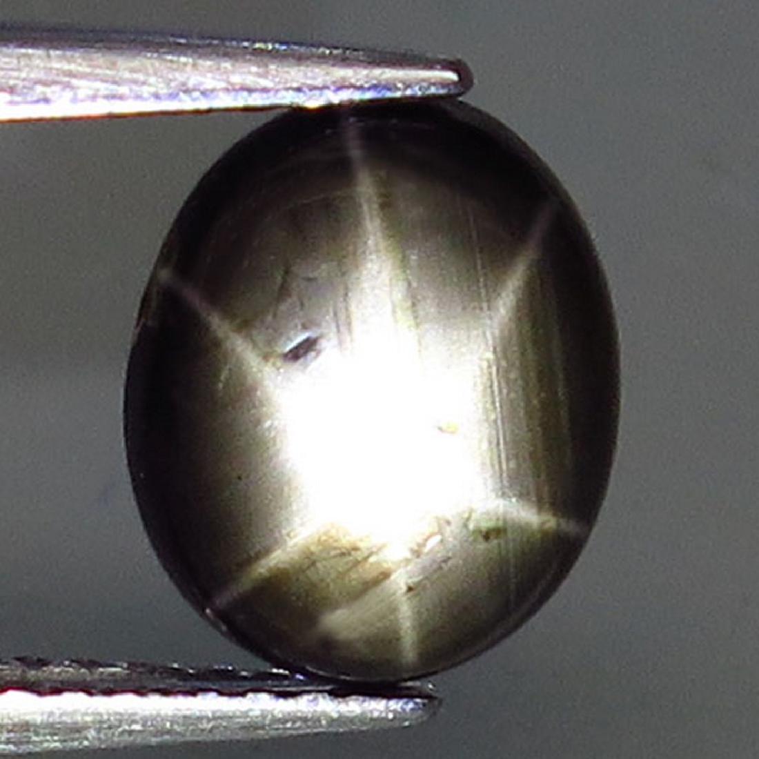 2.45ct 6 Rays Black Star sapphire 100%Natural (1 of 3)