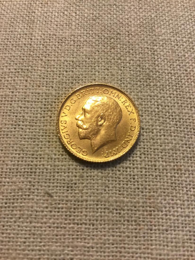 United Kingdom gold sovereign. 1925. (1 of 4)