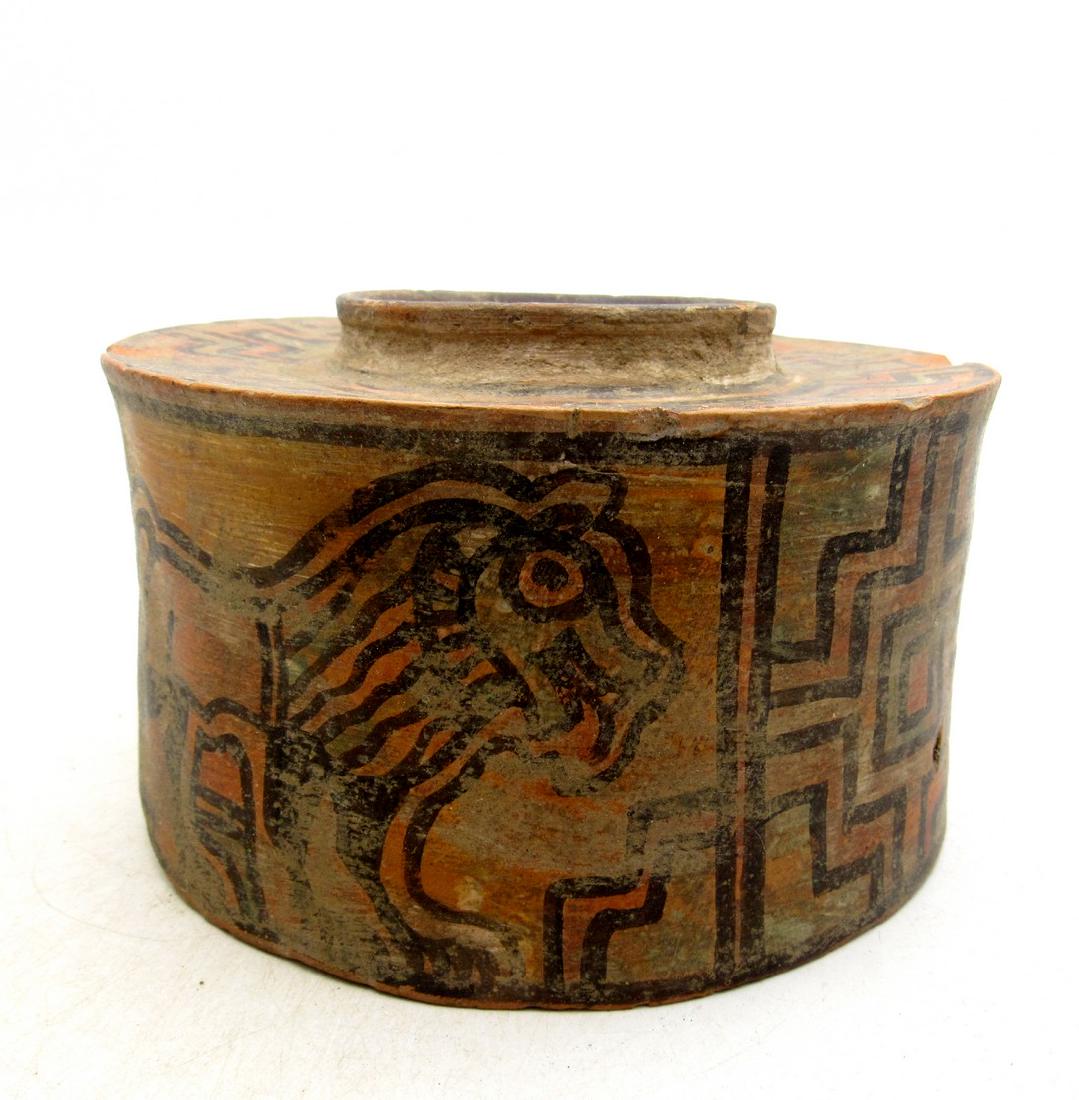 Ancient Indus Valley Terracotta Jar with Lion & Bull (1 of 4)