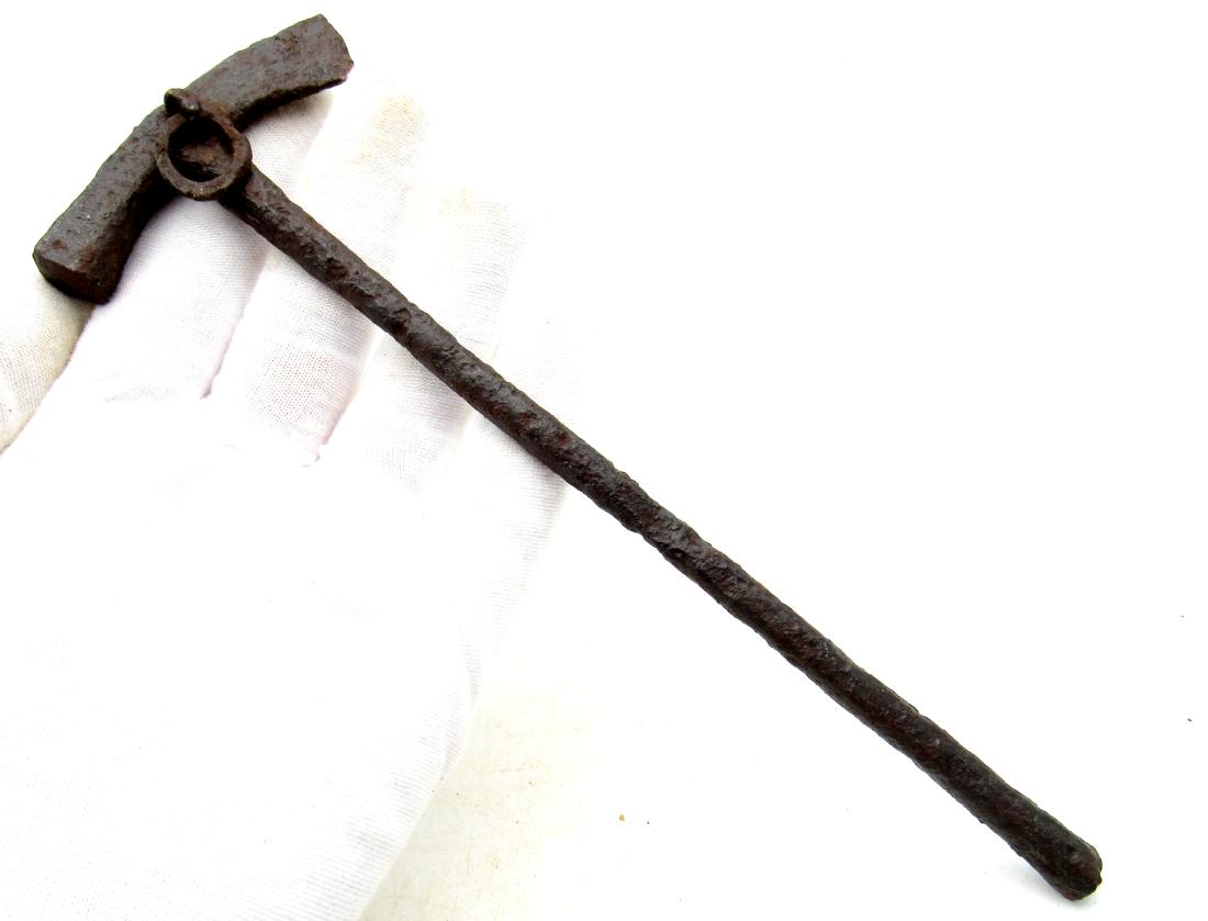 Ancient Roman Iron Legionary Camp Hammer (1 of 3)