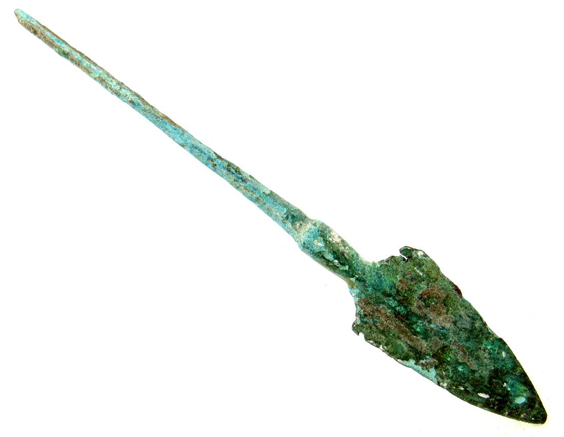 Ancient Greek Bronze Spear Head (1 of 3)