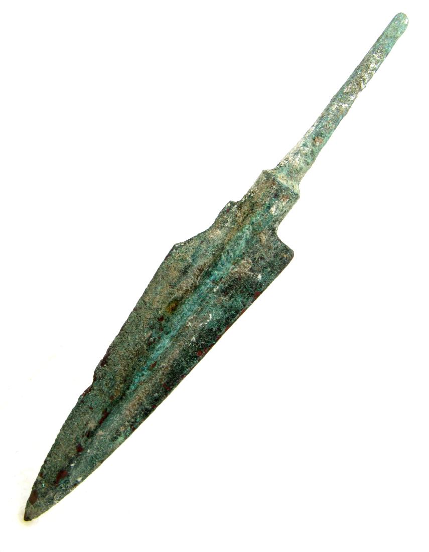 Ancient Greek Bronze Spear Head (1 of 2)