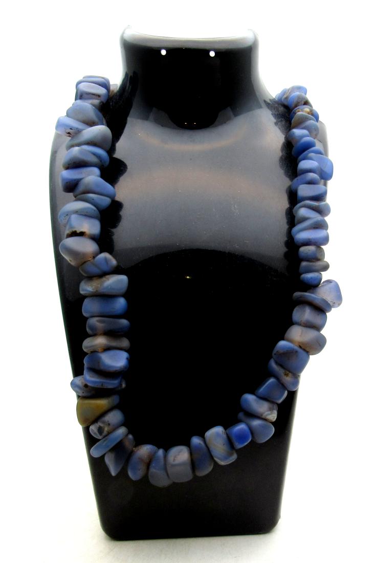 Ancient Egyptian Lapis Lazuli Beaded Necklace (1 of 3)