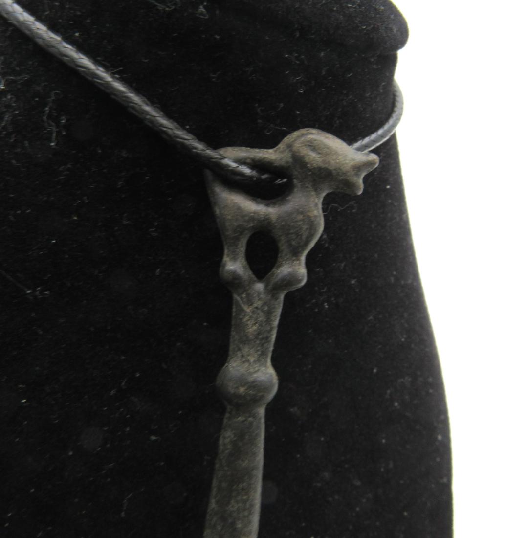 Medieval Viking Era Bronze Dragon Pendant (1 of 3)