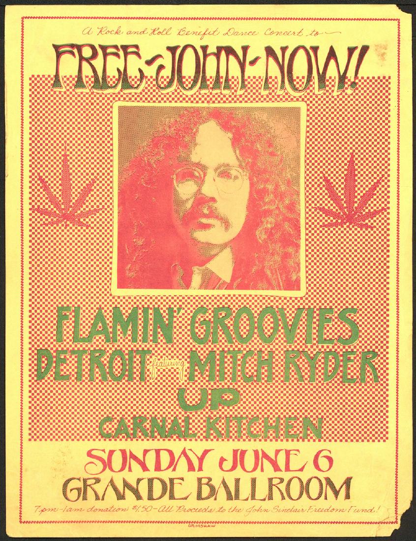 Scarce Grande Ballroom Free John Now Poster (1 of 1)