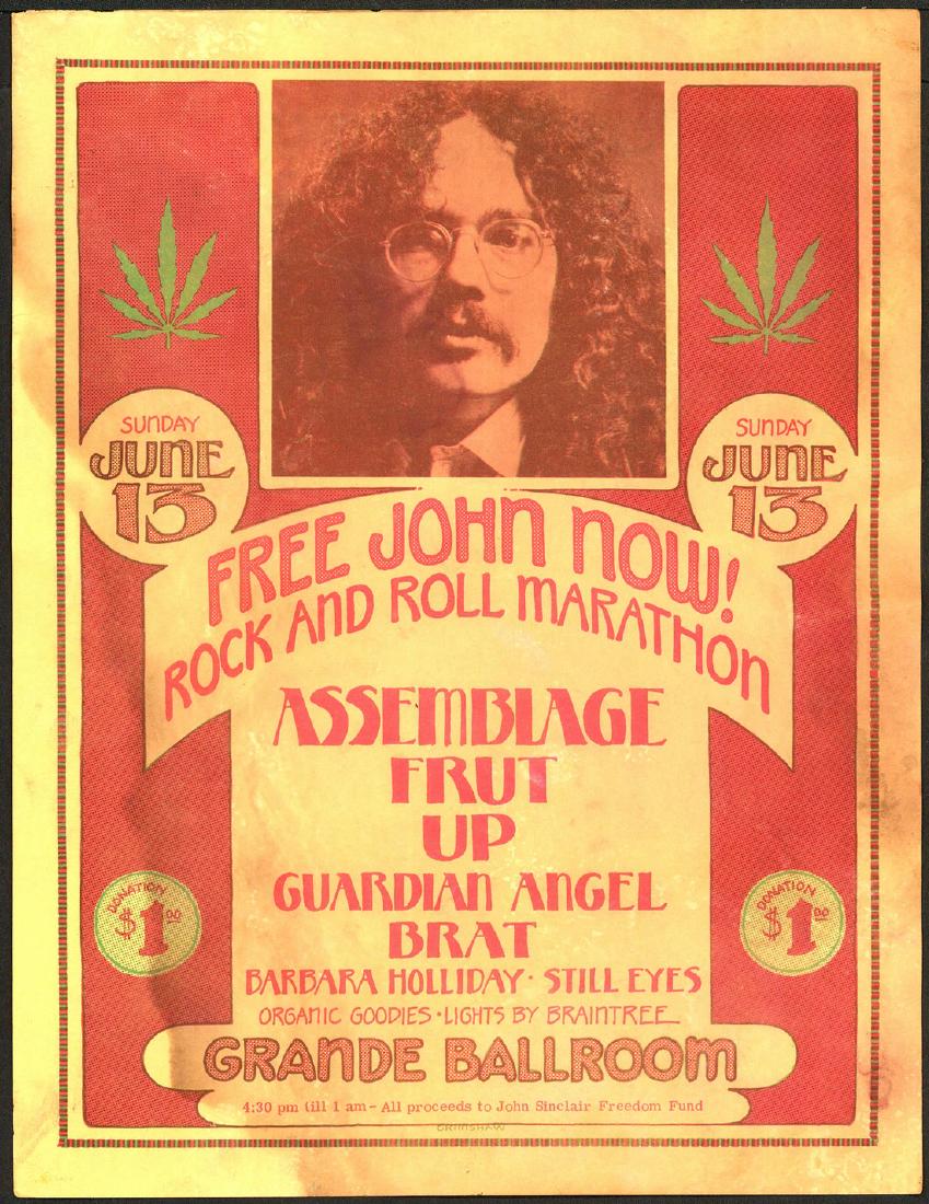 A Second Free John Now Grande Ballroom Poster (1 of 1)