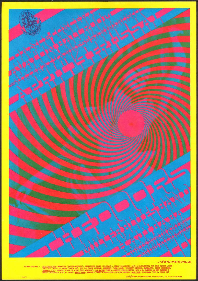 Attractive Second Print FD-57 Doors Poster (1 of 1)