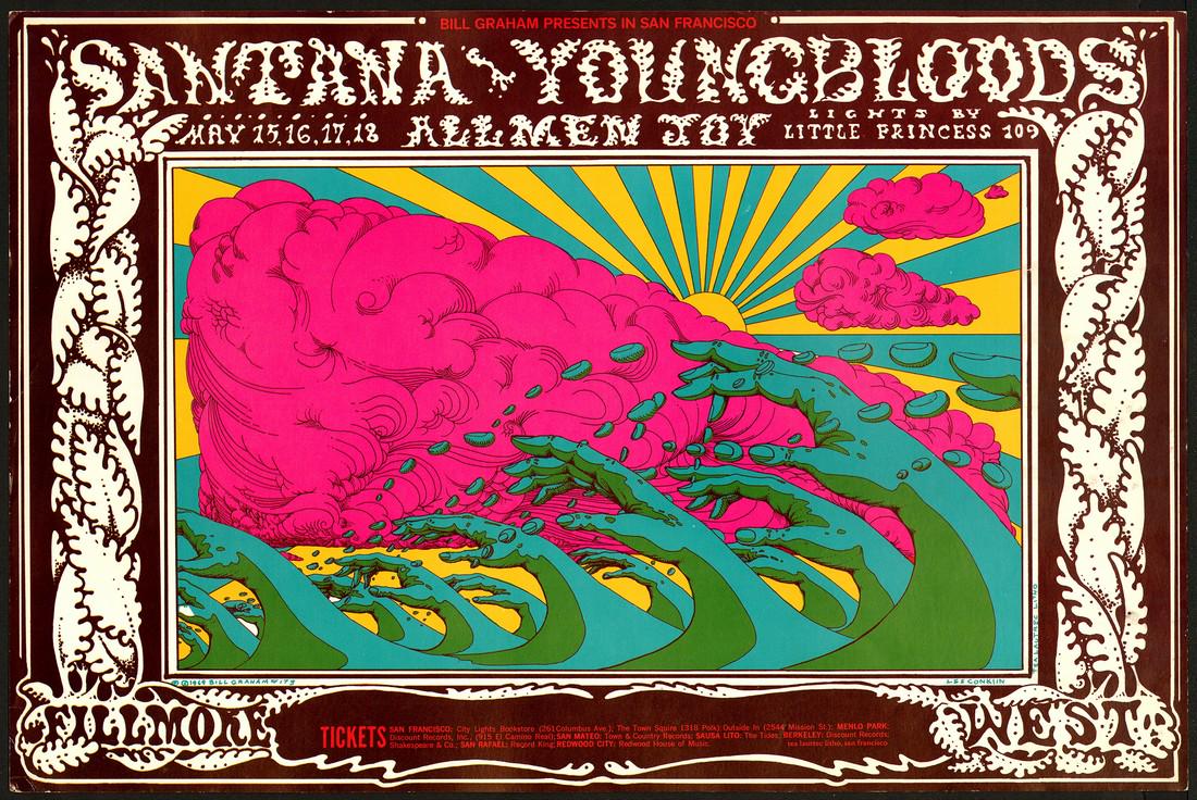 Gorgeous BG-173 Santana Poster (1 of 1)