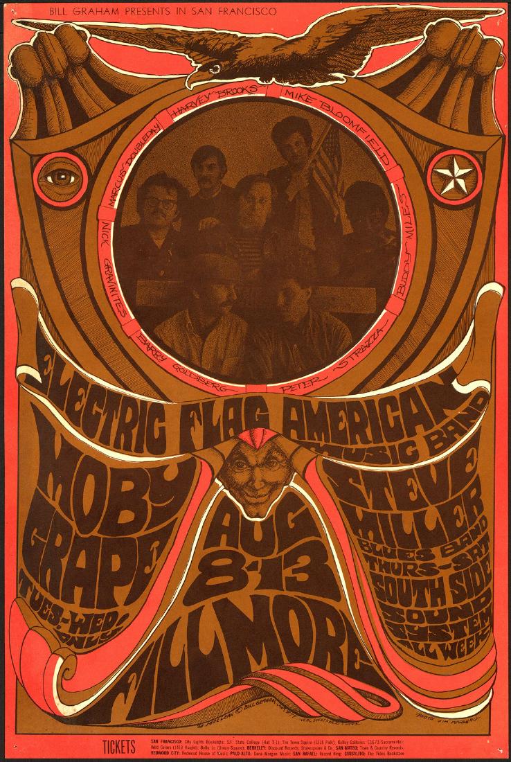 BG-77 Electric Flag Poster (1 of 1)