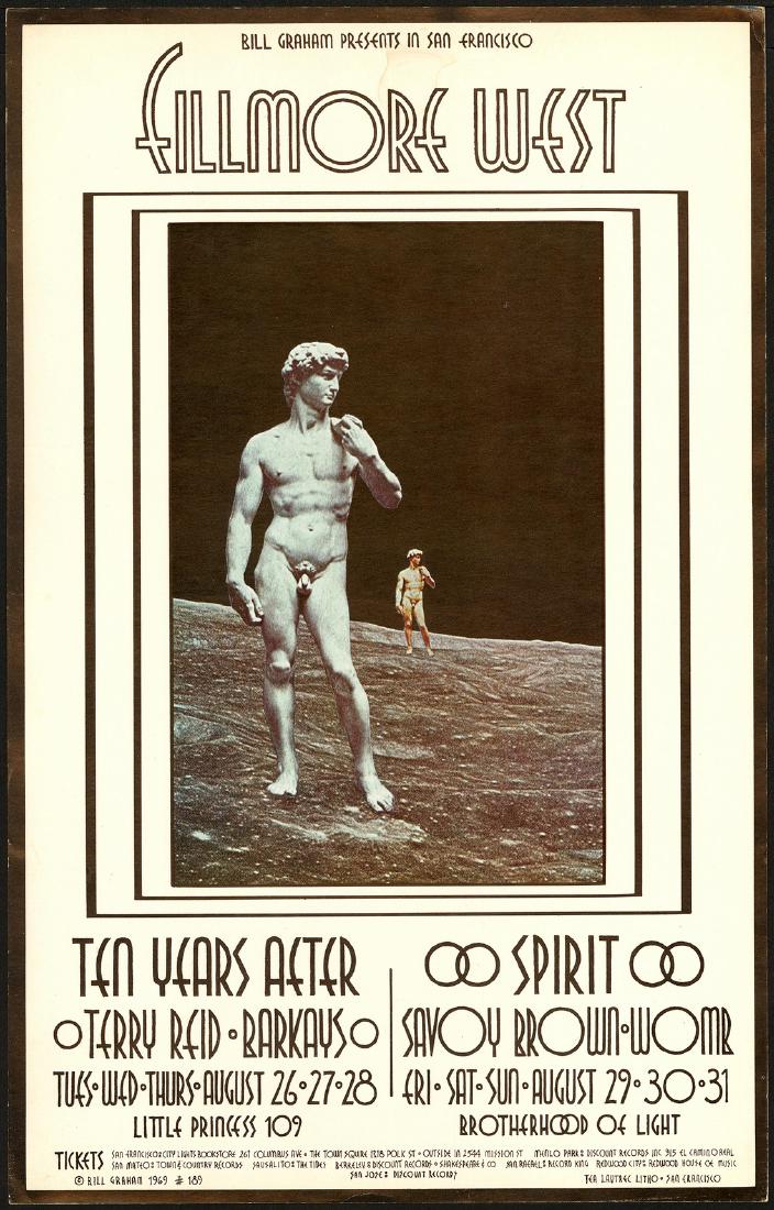 Wonderful BG-189 Ten Years After Poster (1 of 1)