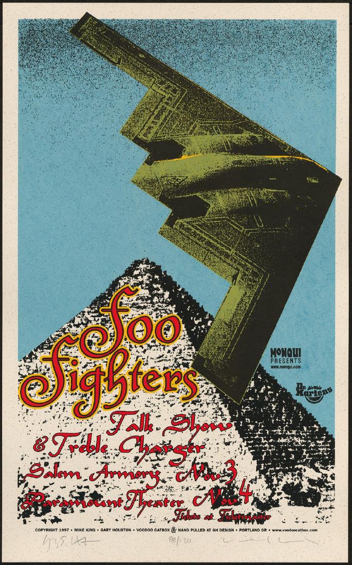 Superb 1997 Foo Foighters Poster (1 of 1)