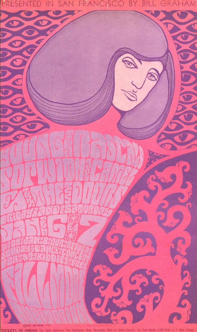 Attractive 1967 BG-44 Doors Poster (1 of 1)