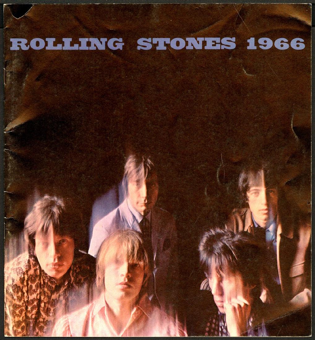Rare 1966 Rolling Stones Tour Book (1 of 1)
