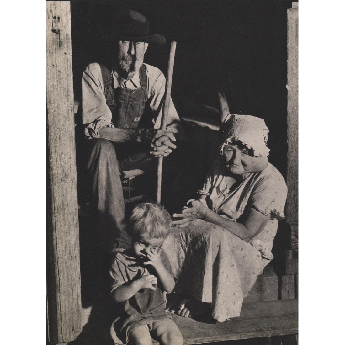 MARGARET BOURKE-WHITE - Sweetfern, Arkansas: Artist: MARGARET BOURKE-WHITE Print Title: Sweetfern, Arkansas Medium: Sheet-fed Gravure Printing Date: 1937 Printed in the USA Image Size: 6.75 x 9 inches Margaret Bourke-White (1904-1971) was born i