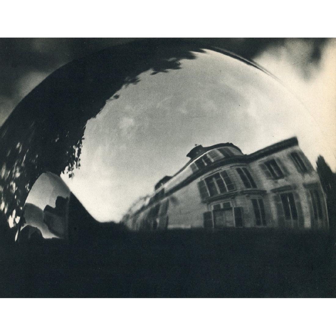 MAN RAY - Distorted View: Artist: MAN RAY Print Title: Distorted View Medium: Sheet-fed Gravure Printing Date: 1934 Printed in France Image size approx. 8.75 x 6.75 inches Man Ray, original name Emmanuel Radnitzky, was born on