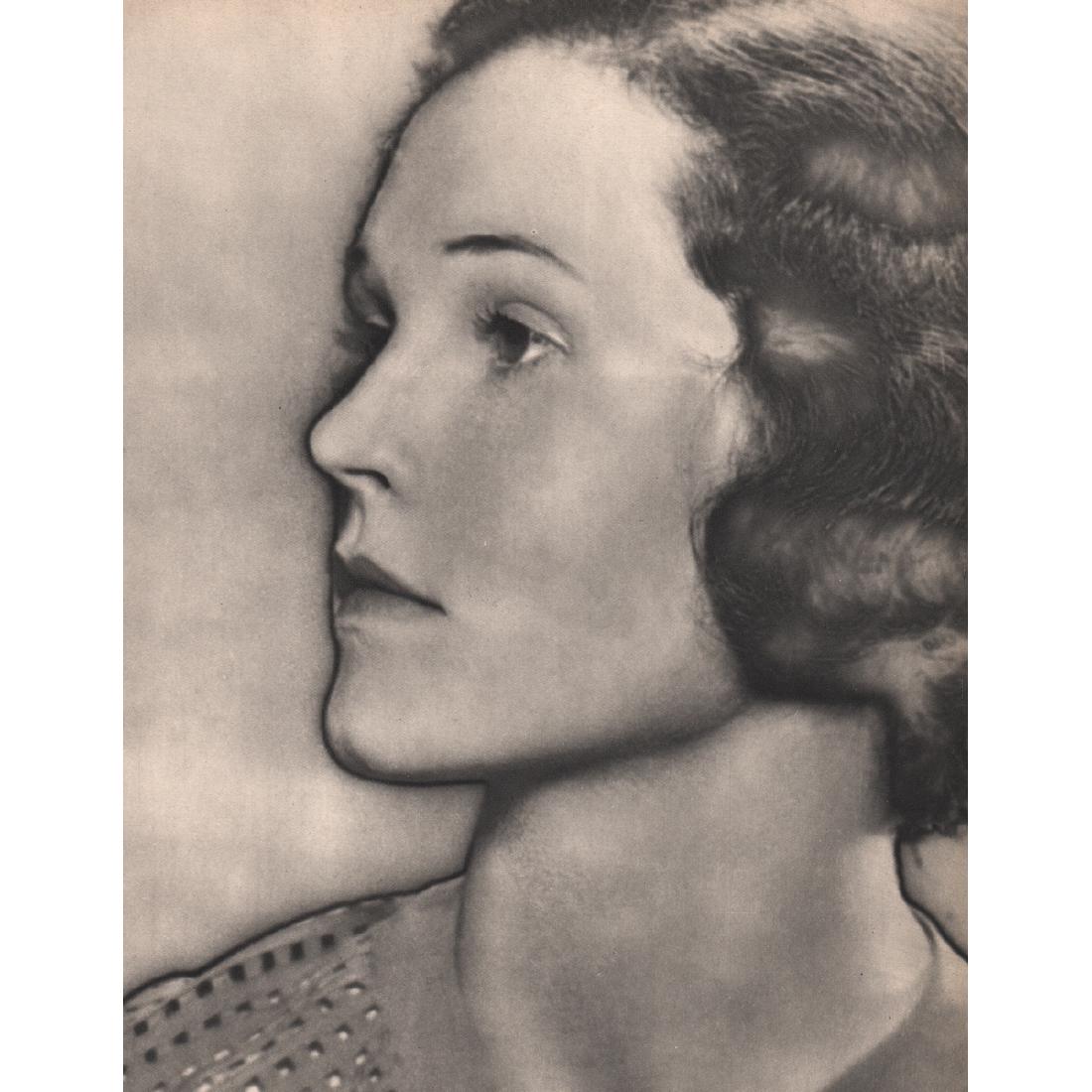 MAN RAY - Portrait, Untitled 1932: Artist: MAN RAY Print Title: Portrait, Untitled 1932 Medium: Sheet-fed Gravure Printing Date: 1934 Printed in France Image size approx. 8.25 x 10.5 inches Man Ray, original name Emmanuel Radnitzky, wa