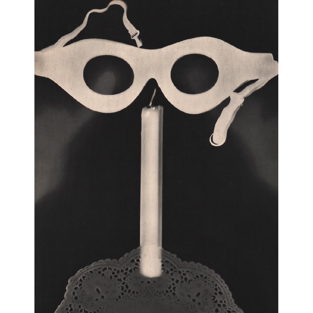 MAN RAY - Rayograph: Artist: MAN RAY Print Title: Rayograph Medium: Sheet-fed Gravure Printing Date: 1934 Printed in France Image size approx. 7.5 x 10 inches Man Ray, original name Emmanuel Radnitzky, was born on August