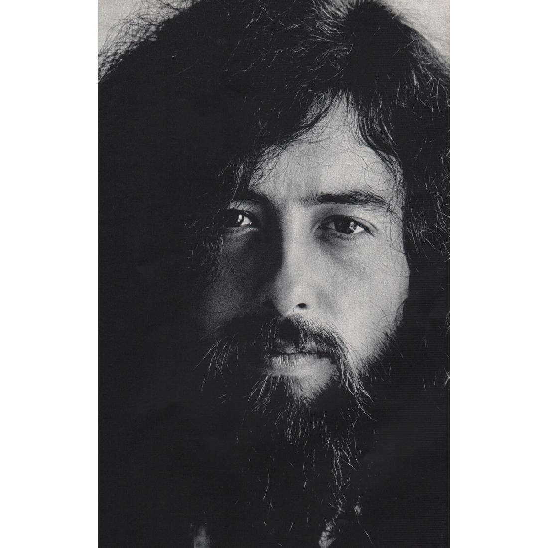 JIM MARSHALL - Jimmi Page: Artist: JIM MARSHALL Print Title: Jimmi Page, Led Zeppelin Medium: Sheet-fed Gravure Printing Date: 1972 Printed: Switzerland Image Size: 6.5 X 10 inches James Joseph Marshall (1936-2010) was an Ameri