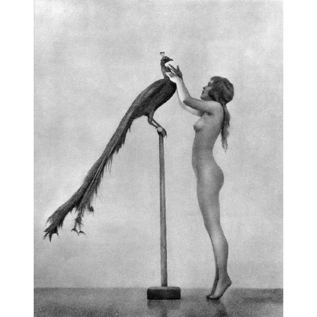 WILLIAM MORTENSEN - Admiration Mutuelle: Artist: WILLIAM MORTENSEN Print Title: Admiration Mutuelle Medium: Sheet-fed Gravure Printing Date: 1933 Printed in France Image Size: 7.5 x 9.25 inches William Mortensen was an American art photograp